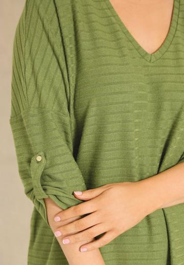 Длинный пуловер