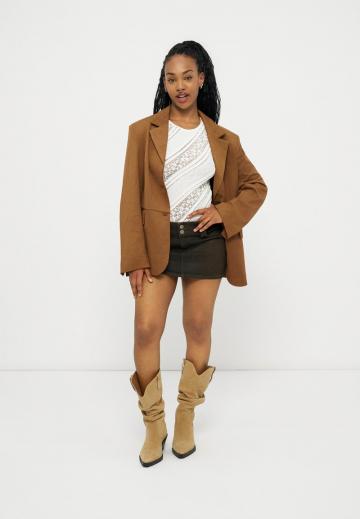 Длинный блейзер