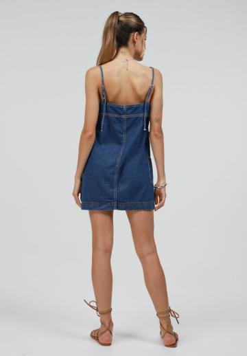 Джинсовый комбинезон