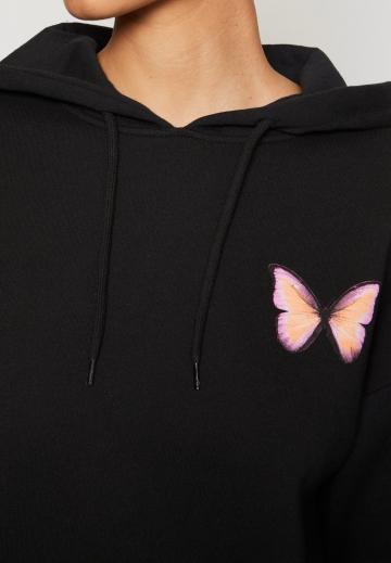 Пуловер с капюшоном