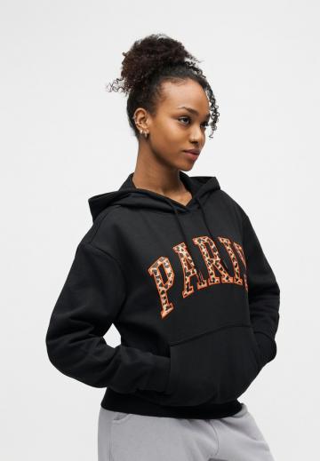 Пуловер с капюшоном