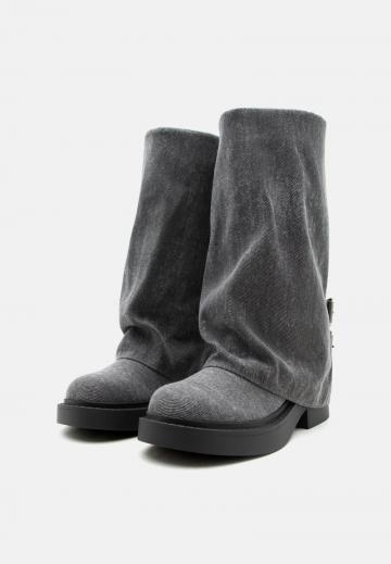 Сапоги на платформе