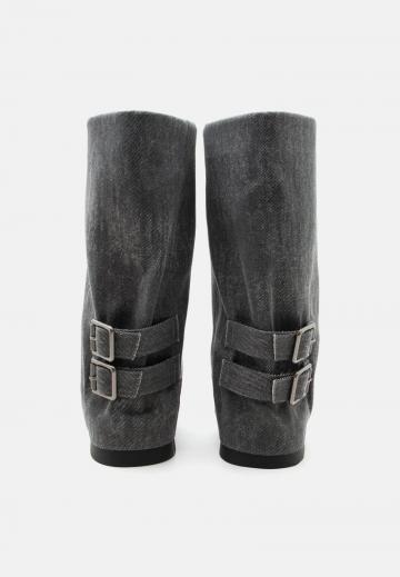 Сапоги на платформе