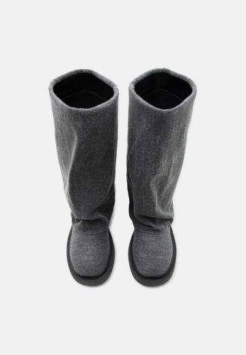 Сапоги на платформе