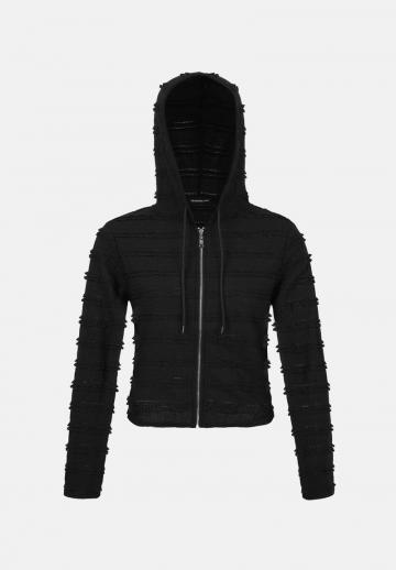 Вязаный жилет