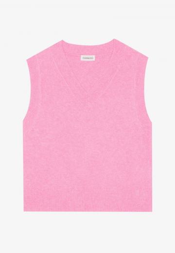 Пуловер без рукавов