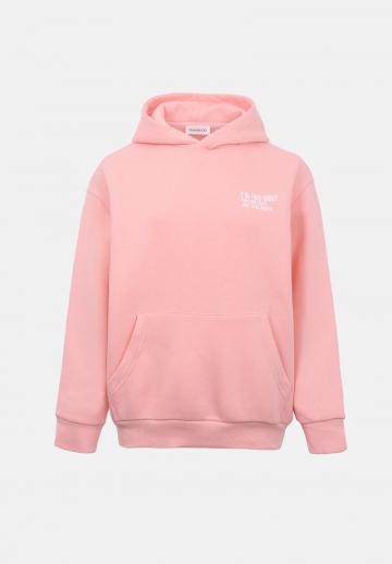 Пуловер с капюшоном