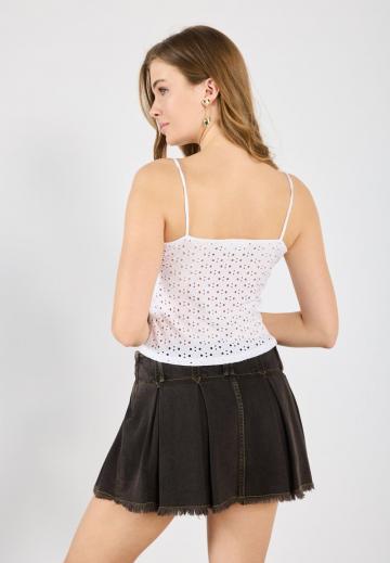 Топ на бретельках