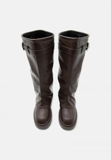 Сапоги на платформе