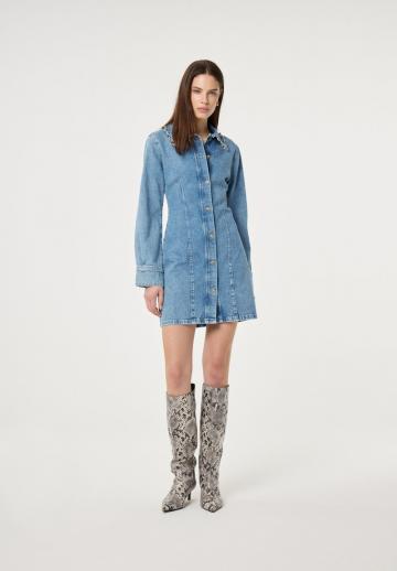 Джинсовое платье