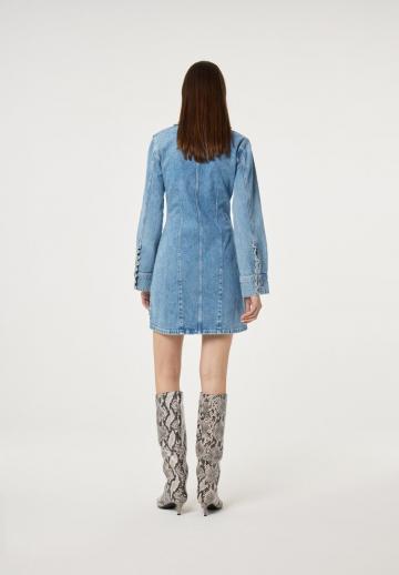 Джинсовое платье