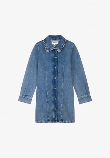 Джинсовое платье