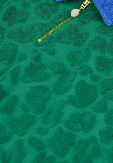 Пуловер с воротником поло