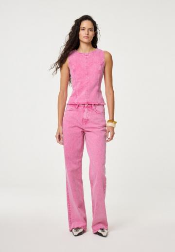 Джинсовая жилетка