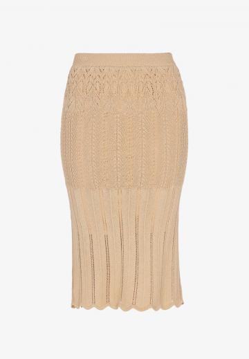 Вязаная юбка