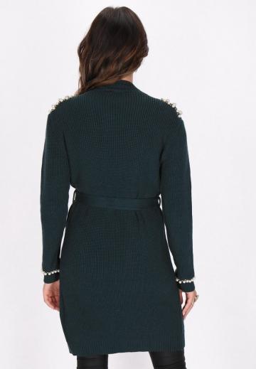 Длинный жилет