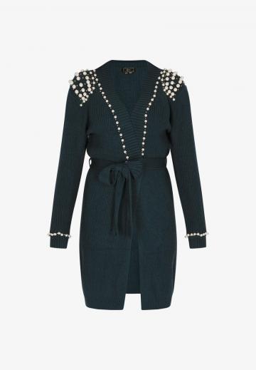 Длинный жилет