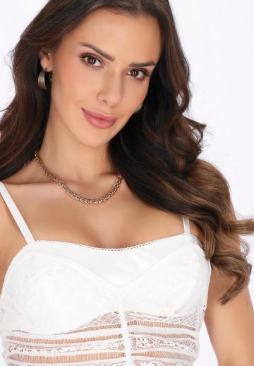 Топ на бретельках