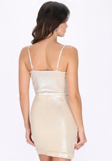 Топ на бретельках