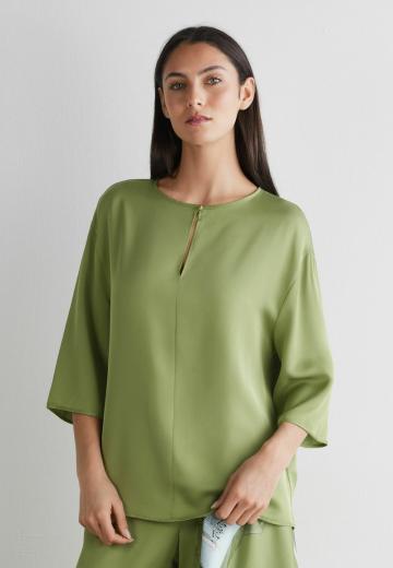 Шелковая блузка