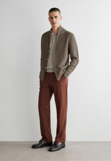 Вязаная кофта