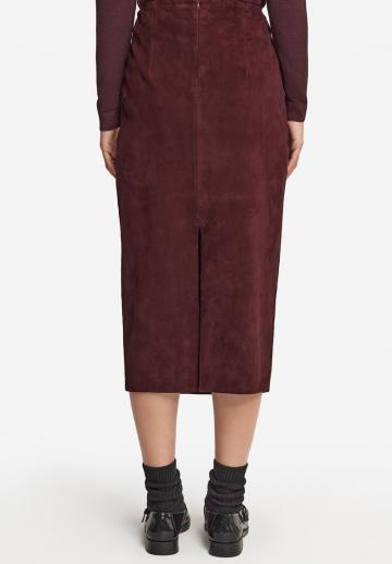 Кожаная юбка