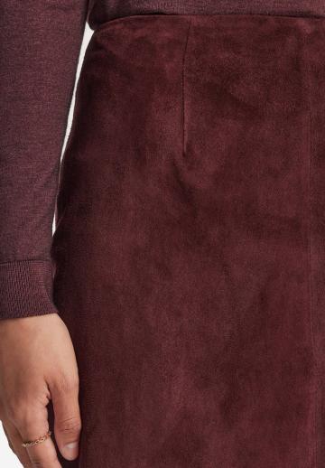 Кожаная юбка