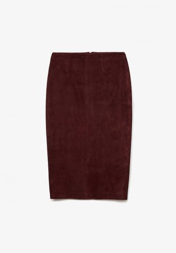 Кожаная юбка