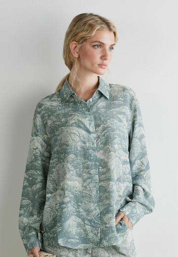 Шелковая блузка