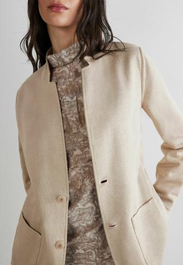 Длинный блейзер