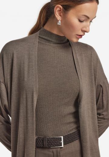 Длинный кардиган