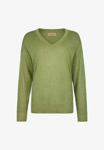 Длинный пуловер