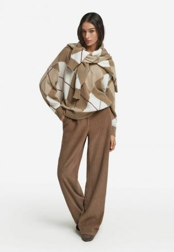 Длинный пуловер