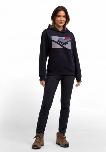 Пуловер с капюшоном