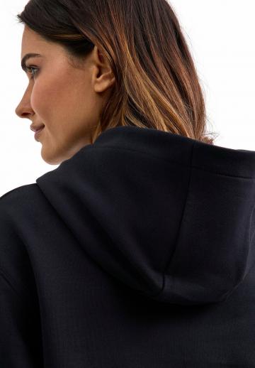 Пуловер с капюшоном