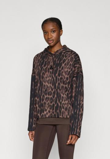 Пуловер с капюшоном