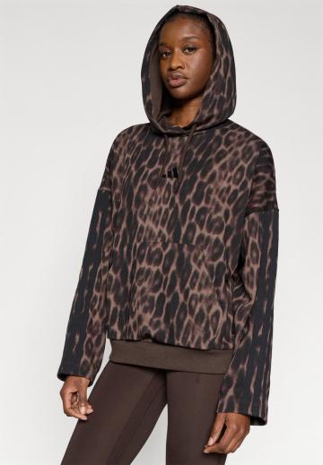 Пуловер с капюшоном