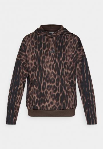 Пуловер с капюшоном