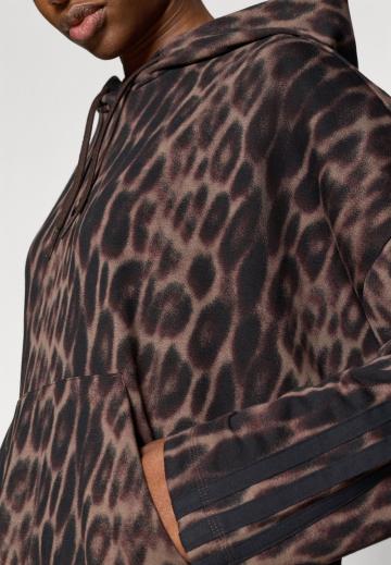 Пуловер с капюшоном