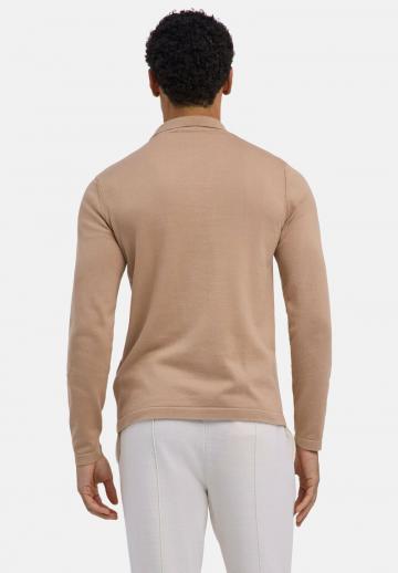 Поло с длинным рукавом