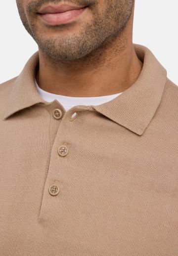 Поло с длинным рукавом