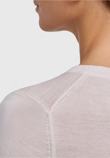 Пуловер в полоску