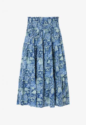 Юбка с воланами