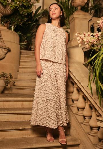 Юбка с воланами