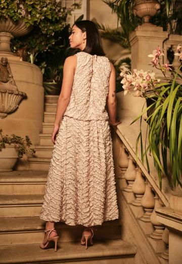 Юбка с воланами