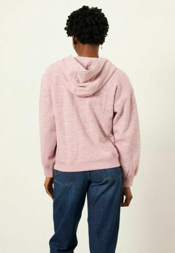Пуловер с капюшоном