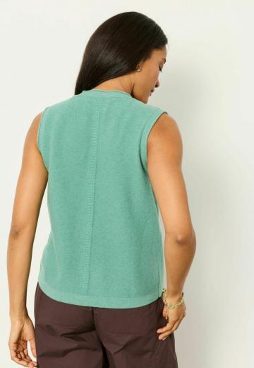 Джинсовая жилетка