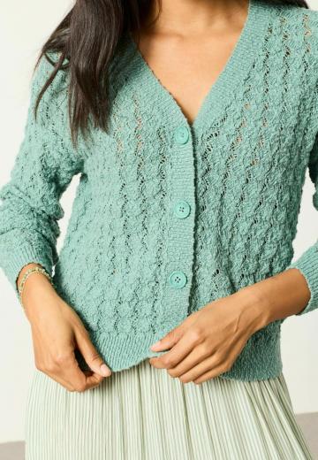 Вязаная кофта