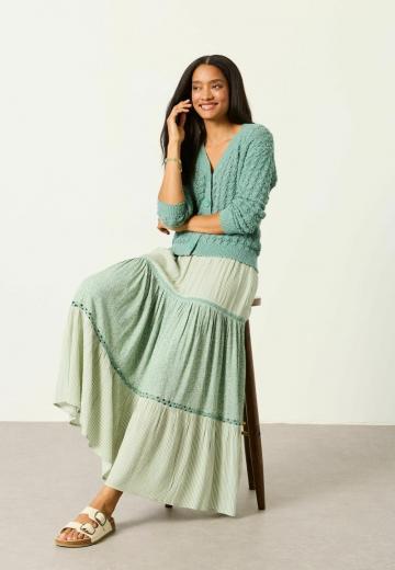 Вязаная кофта