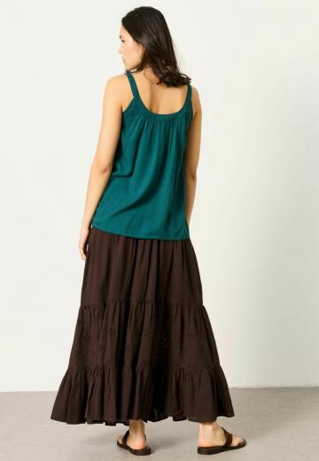 Блузка без рукавов